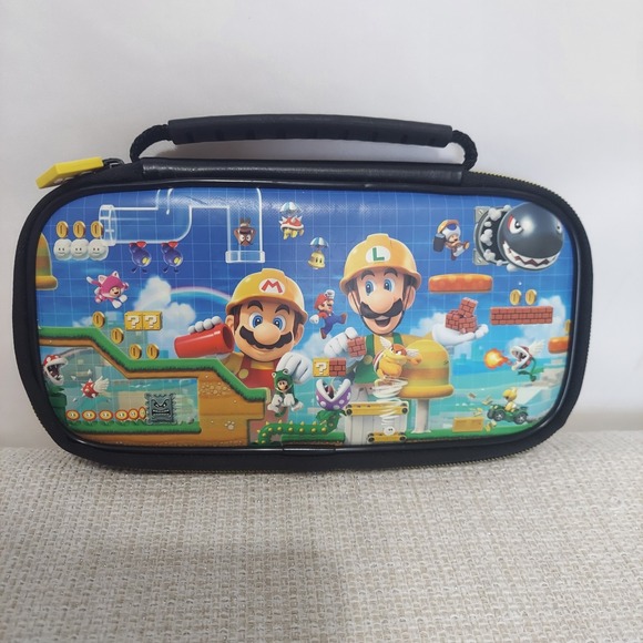 Nintendo Other - Nintendo Switch Carrying Case Traveler Deluxe Super Mario Maker 2